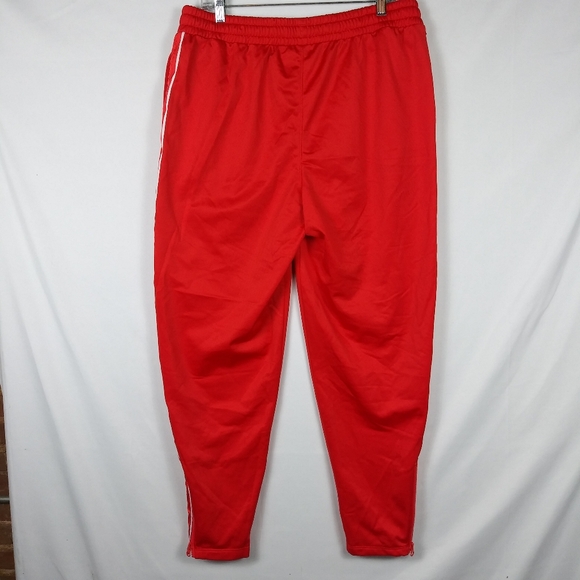 Champion Windbreaker Joggers Men's Size 1X L Orange Zipper Zip Pockets - Picture 7 of 11